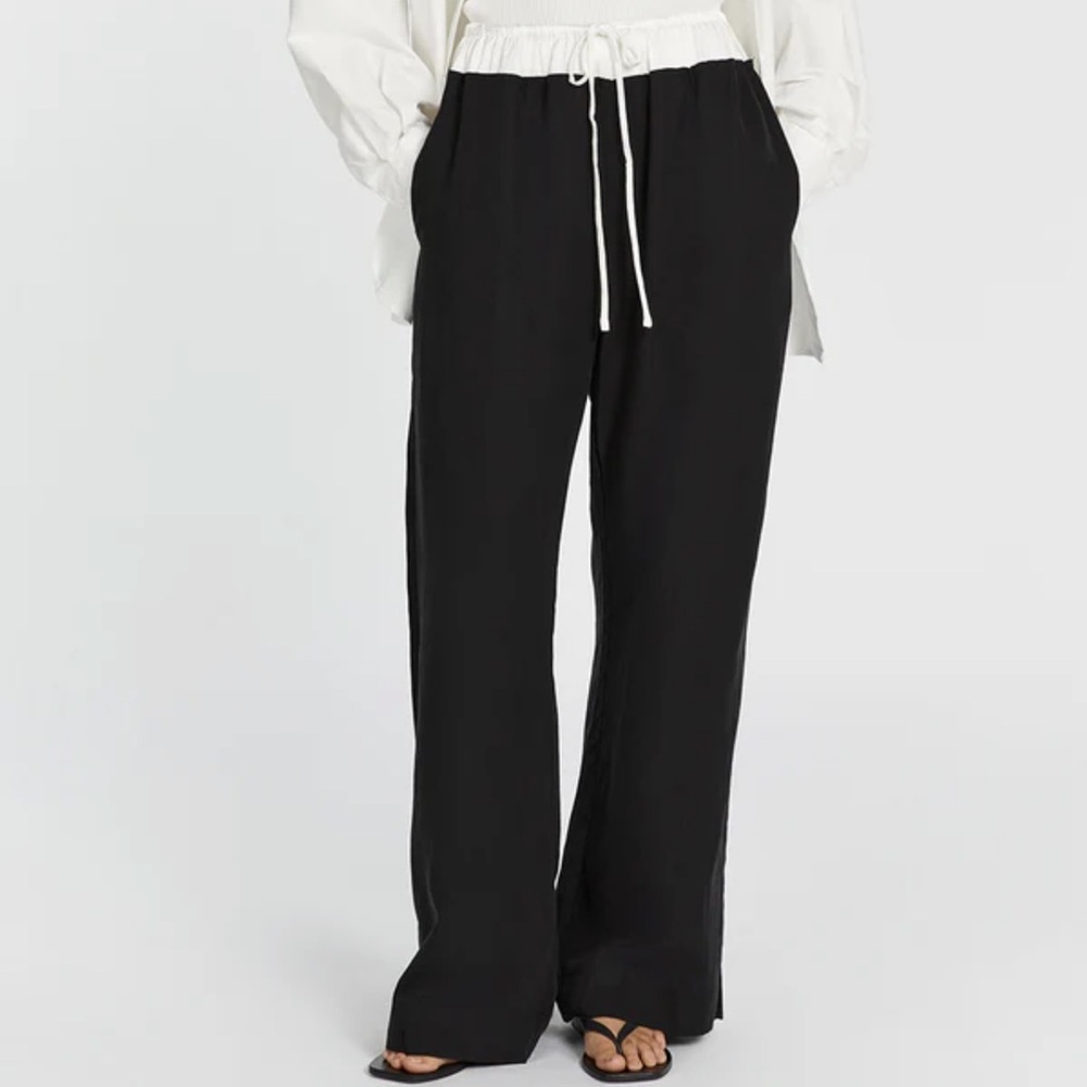 DISSH HARVEY BLACK SPLICED PANT